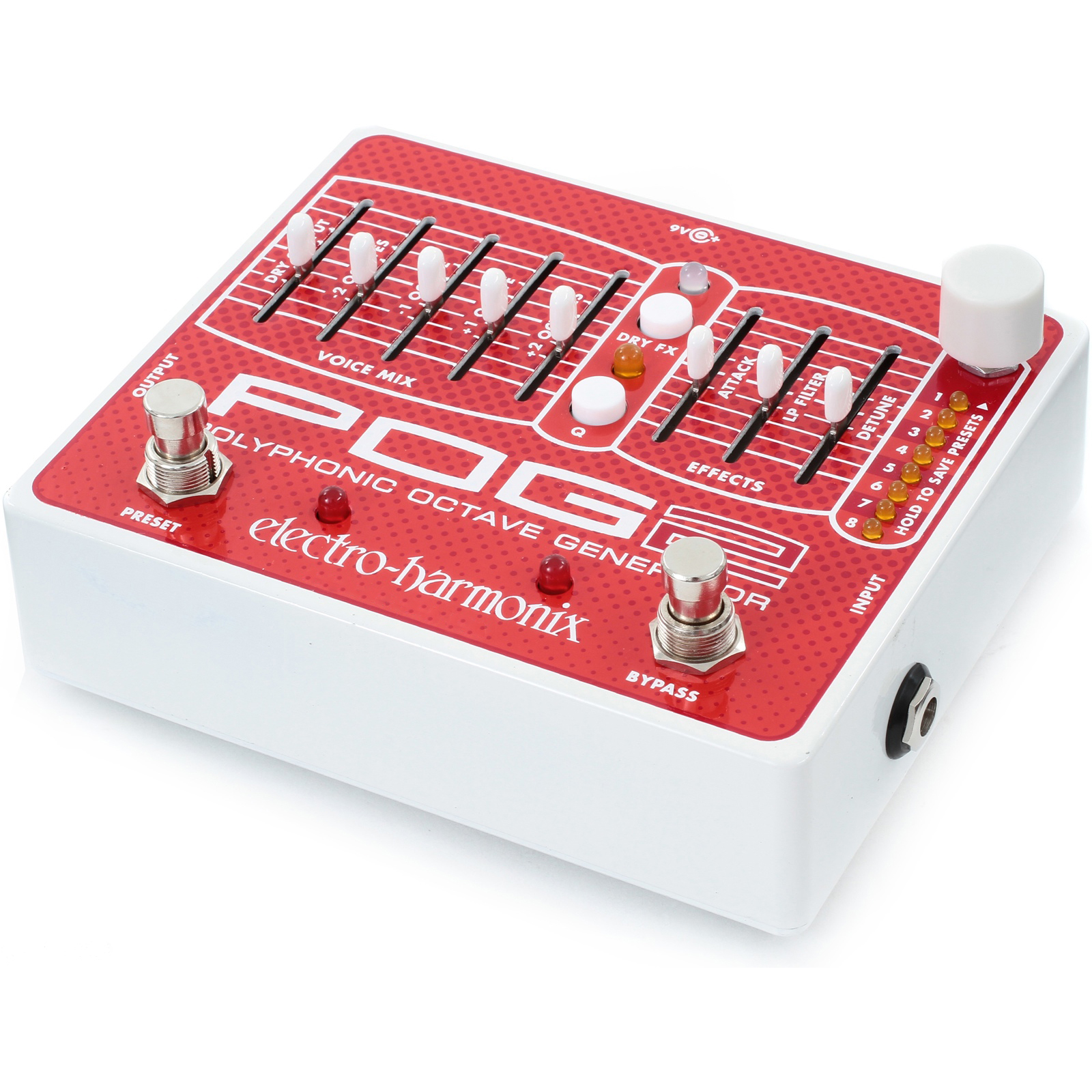 ギター Electro-Harmonix POG2 Polyphonic Octave Electro-Harmonix EHX POG 2 Polyphonic Octave Generator Effects